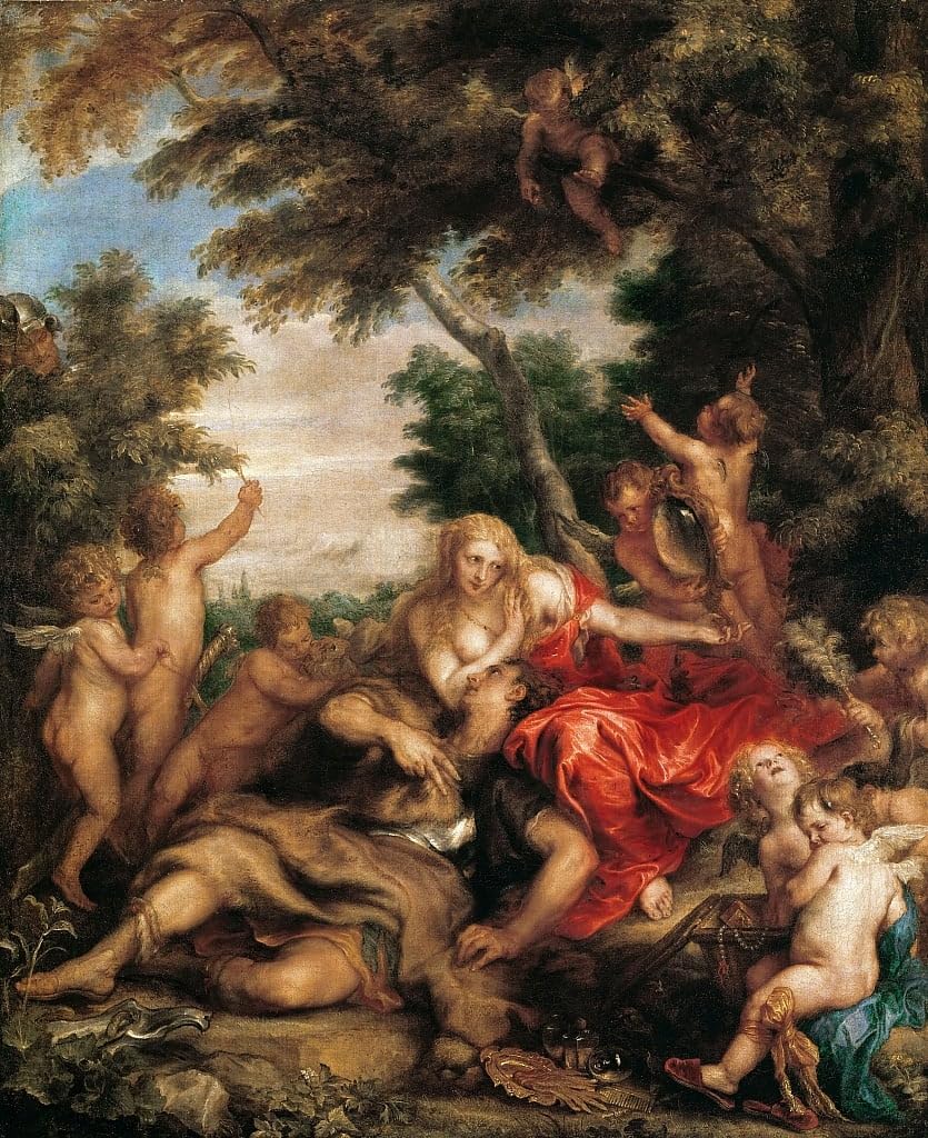 Toile murale Anthony Van Dyck Rinaldo et Armida 60x90cm - 5