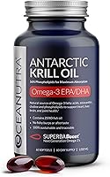 Vista 4 de Aceite de Krill Orgánico 100% Puro 1000mg, Suministro para 180 Días, Omega 3, Concentración Más Alta 56% Fosfolípidos, De Captura Silvestre