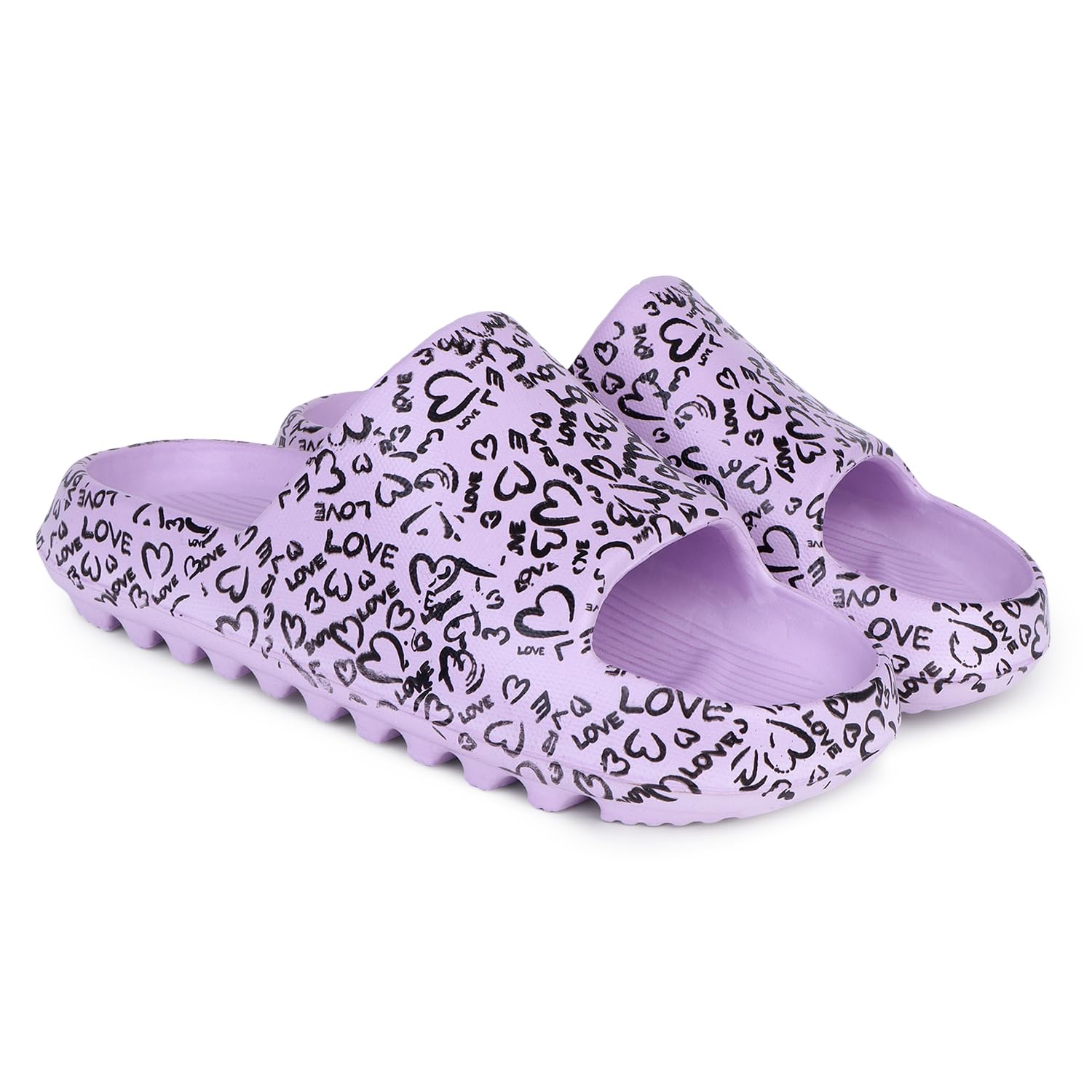 Pampy Angel Stylish Love Womens Flip Flops Slides Back Open Household Comfortable Slippers Purple,38 (Euro) (B0CQ5F48DQ) Amazon Price History, Amazon Price Tracker