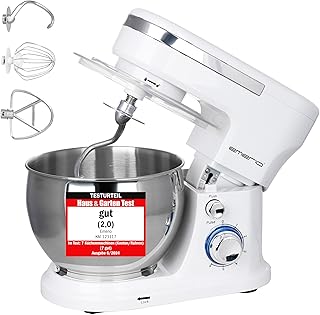 EMERIO KM-123117 Electrodomésticos de cocina Blanco, Acero inoxidable 1000 W