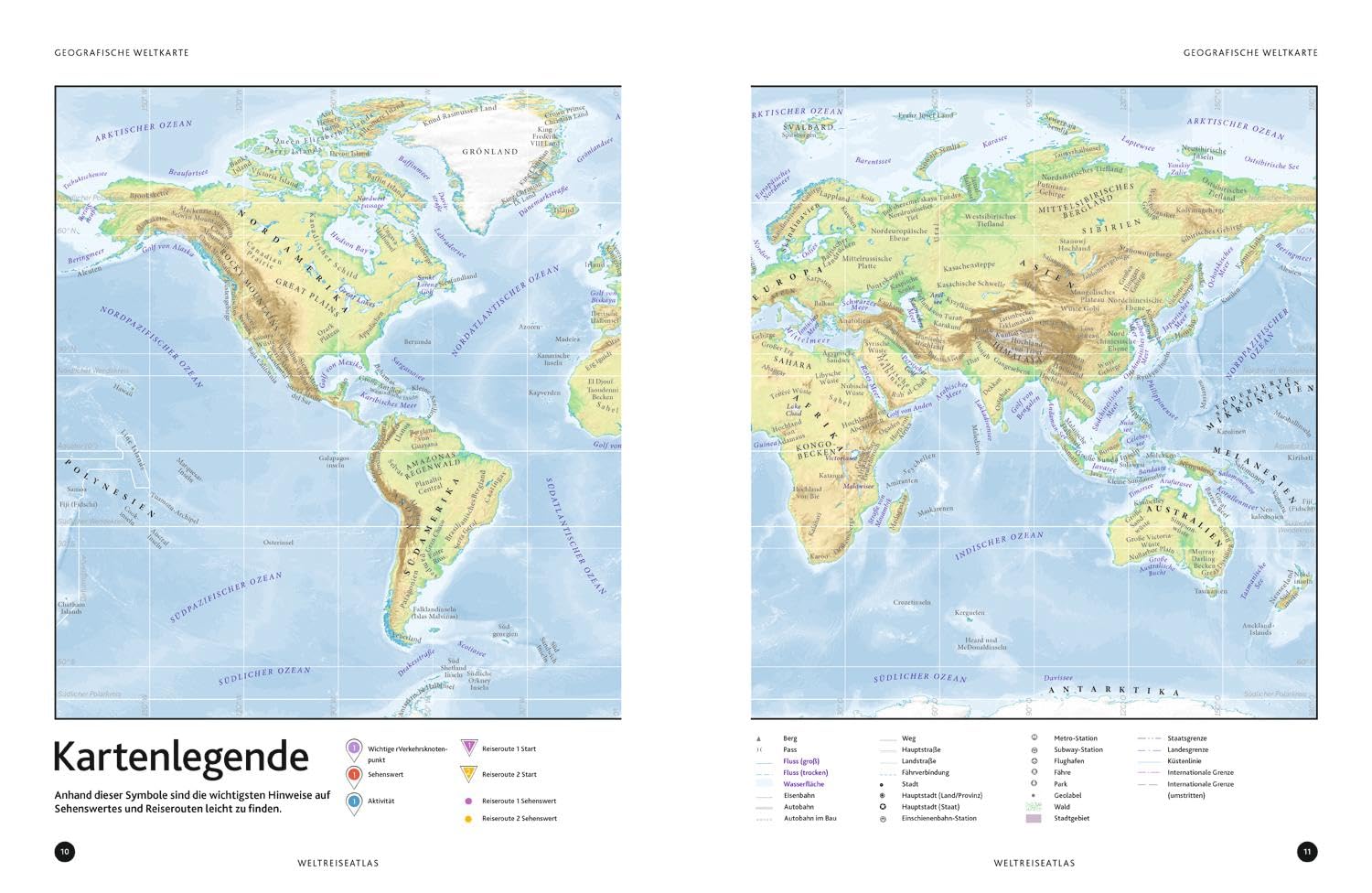 LONELY PLANET Bildband Weltreiseatlas: Der ultimative Atlas für Globetrotter