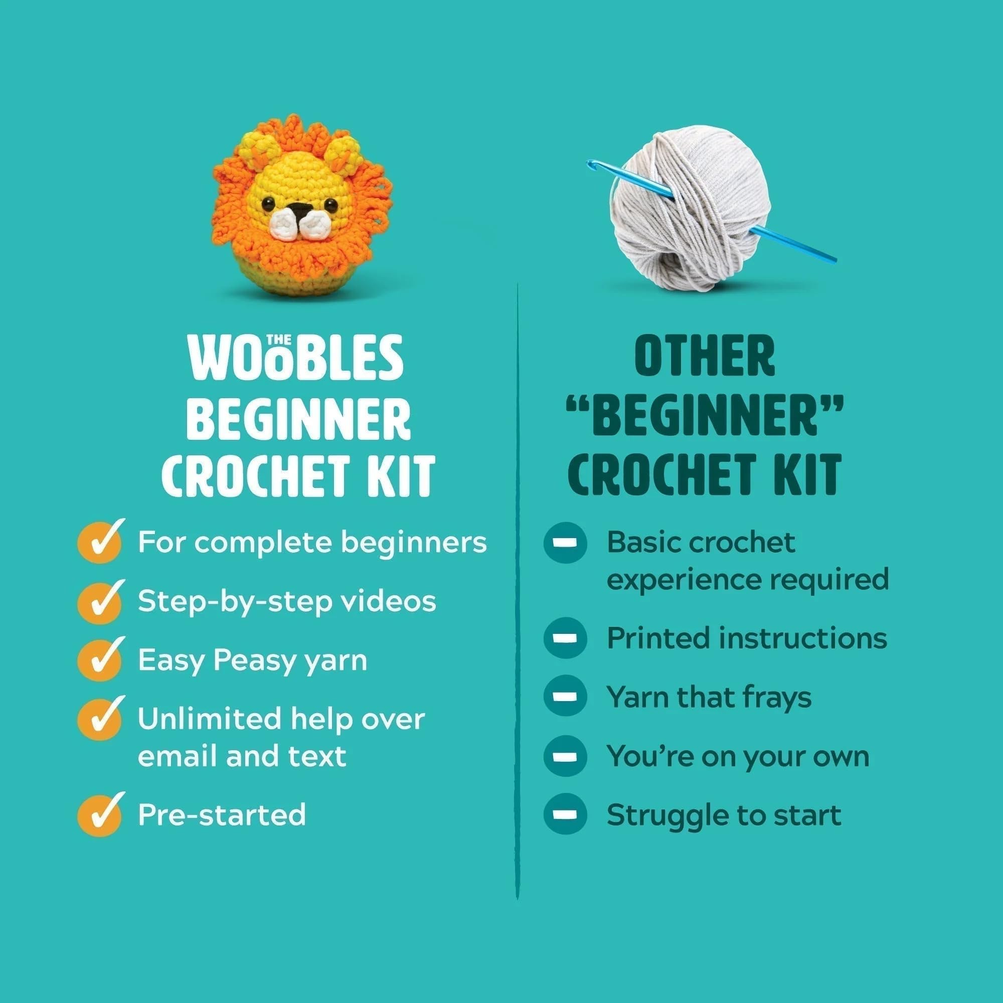 Crochet Patrick Star Kit - Beginner Crochet Kit -8