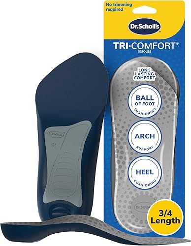 Dr. Scholl's Tri-Comfort - Plantillas cómodas para el talón