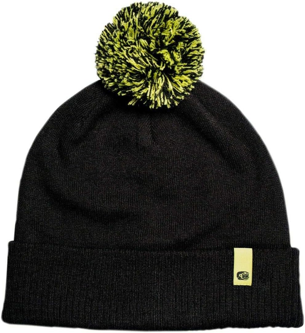 Hull Angling Centre RidgeMonkey Dropback Bobble Hat Black RM DBBO B