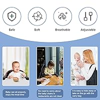 Vista 6 de Silla de mesa rápida con gancho en la silla con clip en la mesa, asiento de alimentación portátil resistente, almacenamiento plegable, se fija a