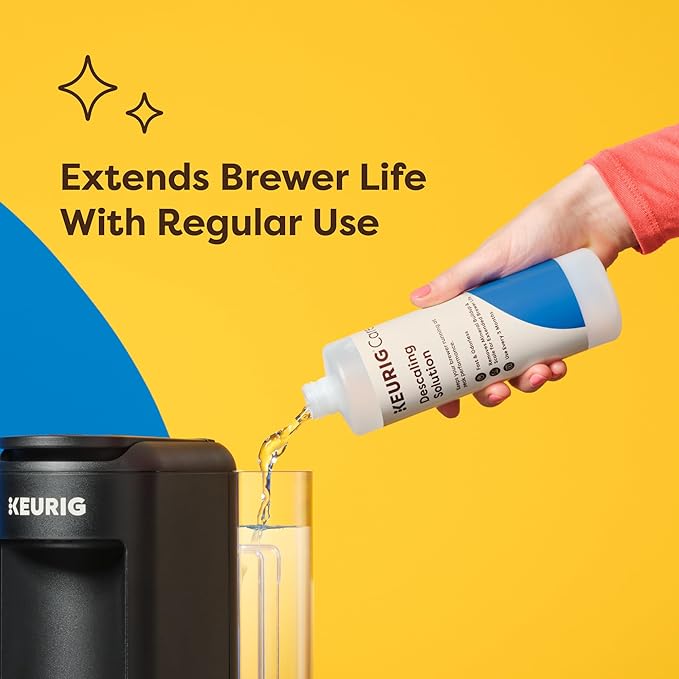 Kit de Limpieza Keurig con Solución Desincrustante y 4 Cápsulas de Enjuague miniatura 3