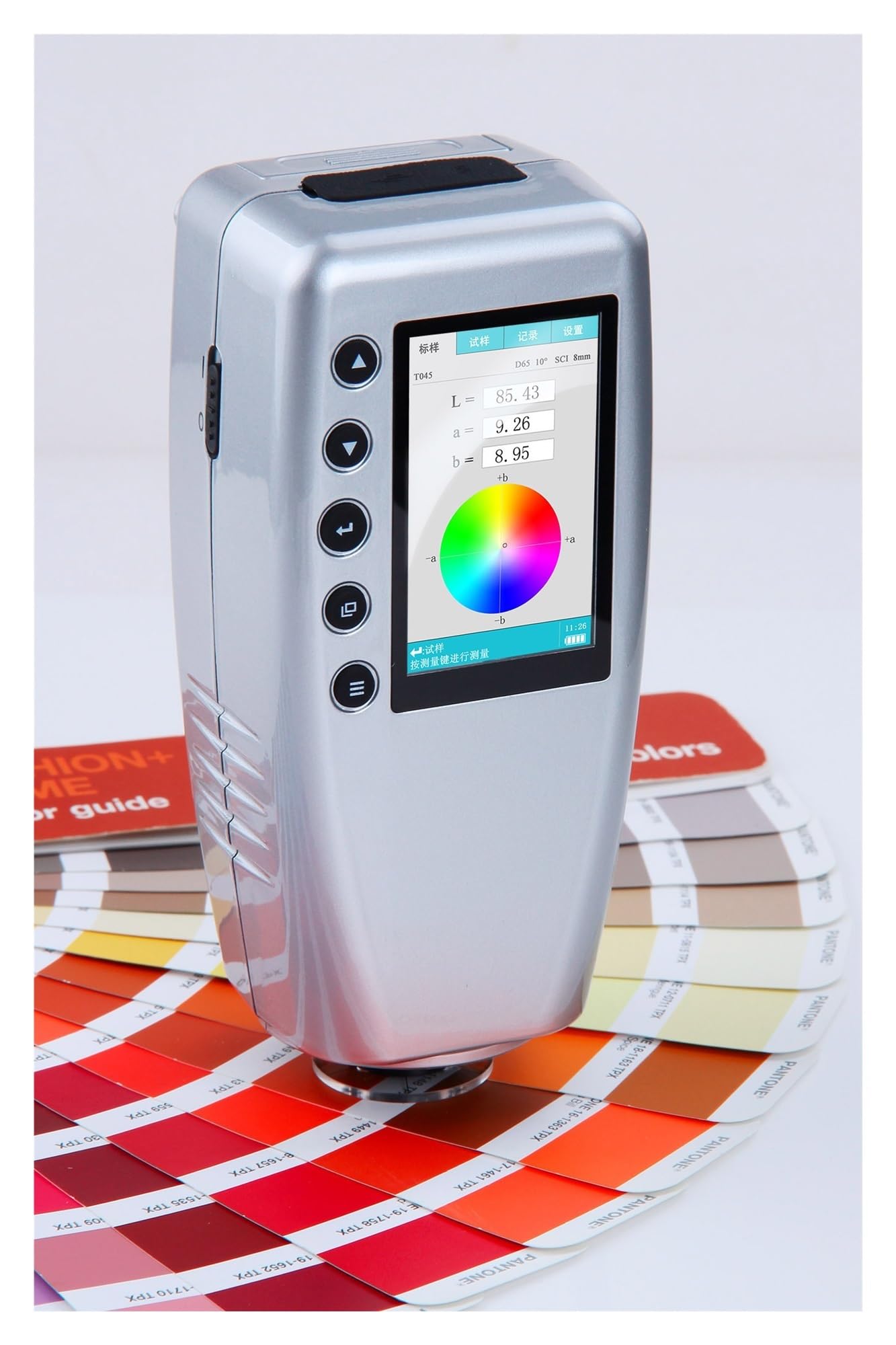 Mthckxjbsuz One Color Spectrometer Portable, Electronic Handheld Led Portable Aluminum Alloy Colorimeter Color Tester For Sale