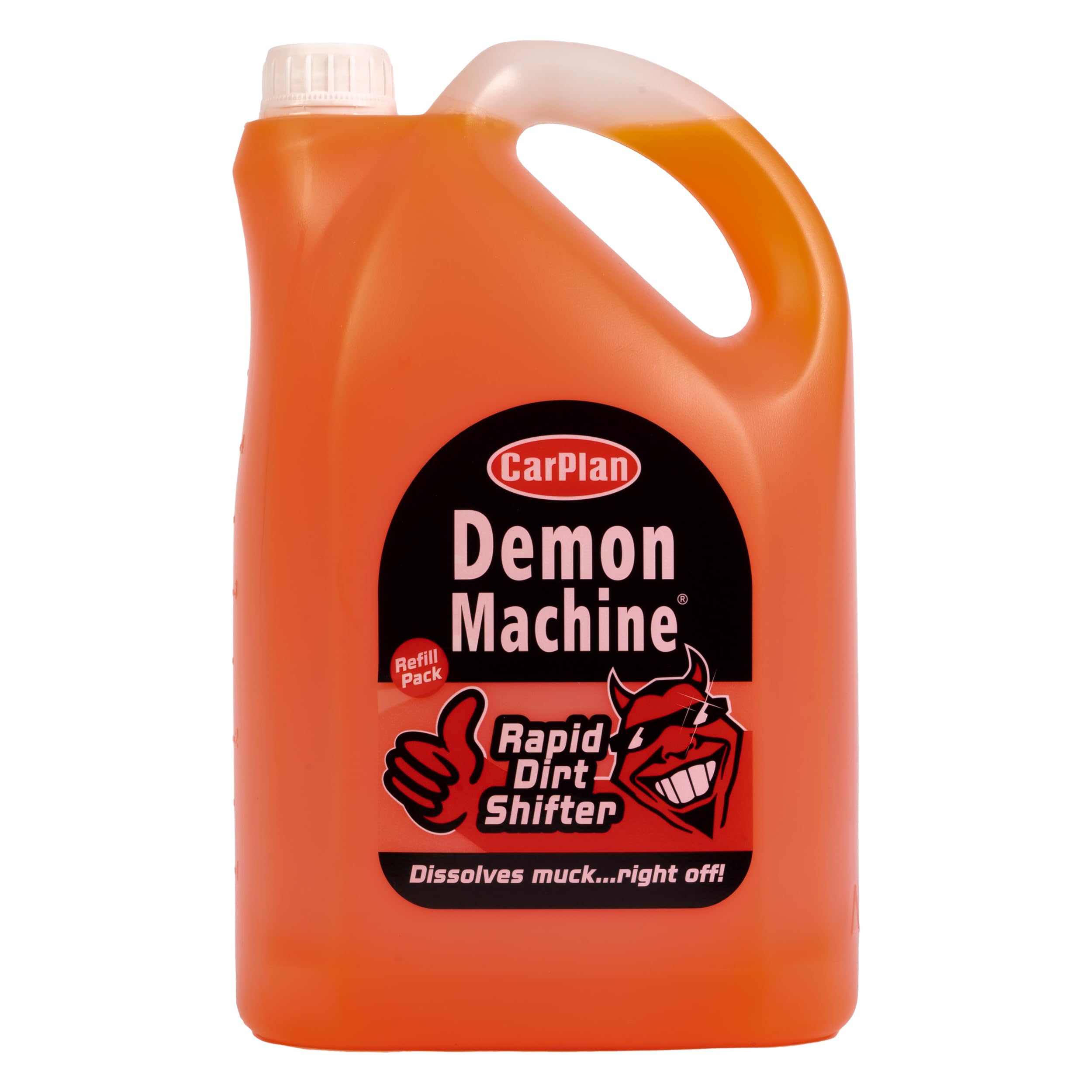 CarPlan Demon Machine, prelavaggio Dirt Shifter, ricarica, 5 quart (1 pezzo)
