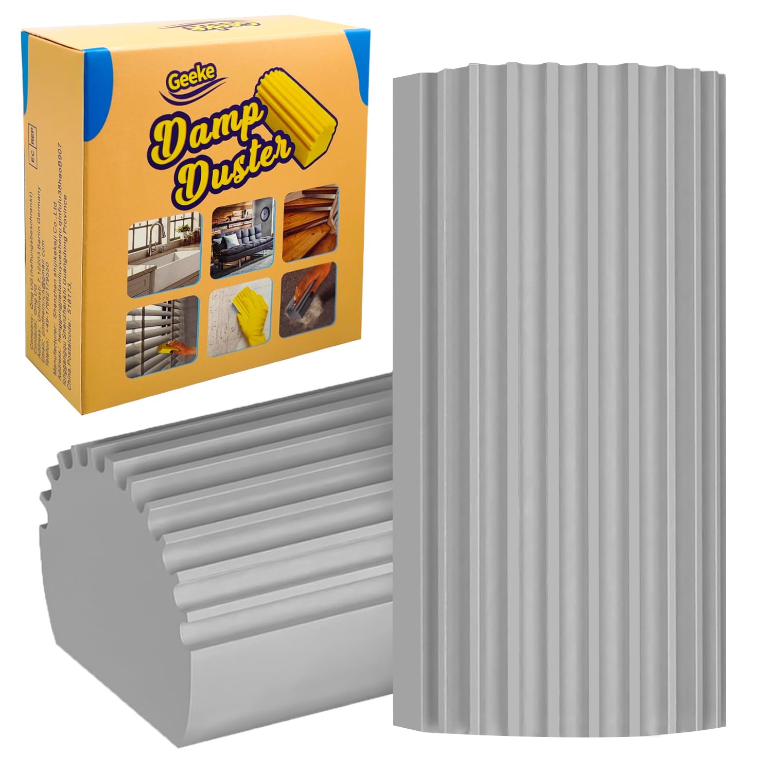 See full amazon price history chart for Geeke Pack of 2 Damp Duster, Magical Dust Cleaning Sponge, Duster for Cleaning Venetian & Wooden Blinds, Vents, Radiators, Skirting Boards, Mirrors and Cobwebs,Dust Brush Tools, Gadgets. (light gray) Geeke Pack of 2 Damp Duster, Magical Dust Cleaning Sponge, Duster for Cleaning Venetian & Wooden Blinds, Vents, Radiators, Skirting Boards, Mirrors and Cobwebs,Dust Brush Tools, Gadgets. (light gray) (B0B63CHG7B) Amazon Price History, Amazon Price Tracker
