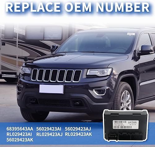 Miniatura 3 de DZFST.FI Transfer Case Control Module 68395643AA Compatible with 2011 2012 2013 Dodge Durango Jeep Grand Cherokee 3.6L V6  5.7L V8 Replace