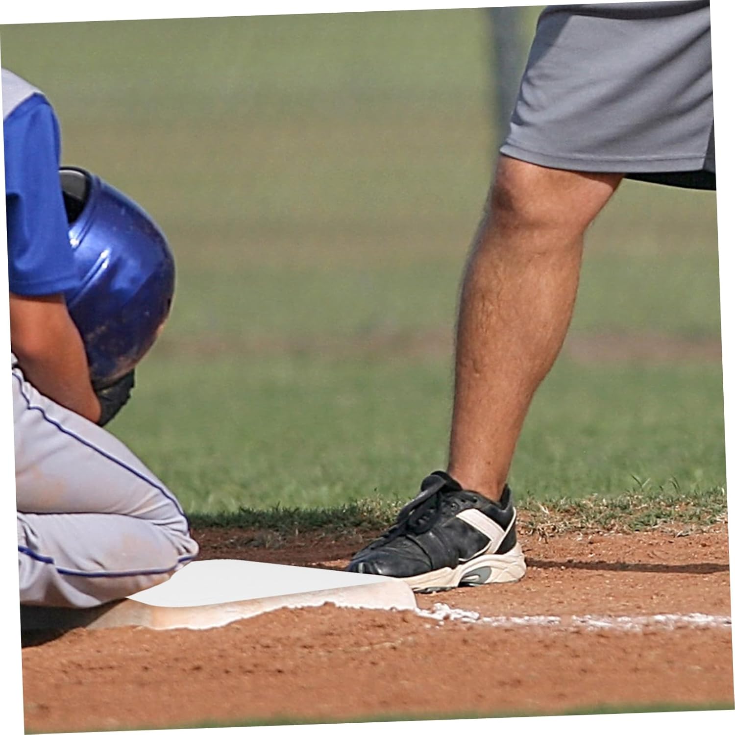 5pcs Softball Rubber Plate Non- Baseball Base for Training Practice Thickened Wear-Resistant Design for Accurate Pitching Skill Improvement