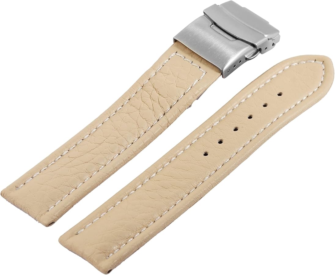 18mm Nero W R Cinturino Per Orologio In Vera Pelle Di Vitello Da Uomo E Da Donna Cinturino Di Ricambio~p138951054 - Foto 6