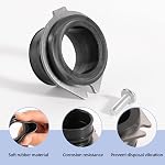 RQYEKDO Garbage Disposal Flex Coupler 75499 - Replacement Parts Compatible with Insinkerator Anti - Vibration Tailpipe, Replaces Part Number 74085, with Screws (1PC)