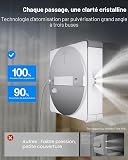 ECOVACS WINBOT W3 Omni Robot Window Cleaner with Auto Pad Washing & Multi-Functional Station, 8000Pa Suction, Intelligent Cleaning with Triple Nozzle Water Sprayer, 12-Level Protection - 4