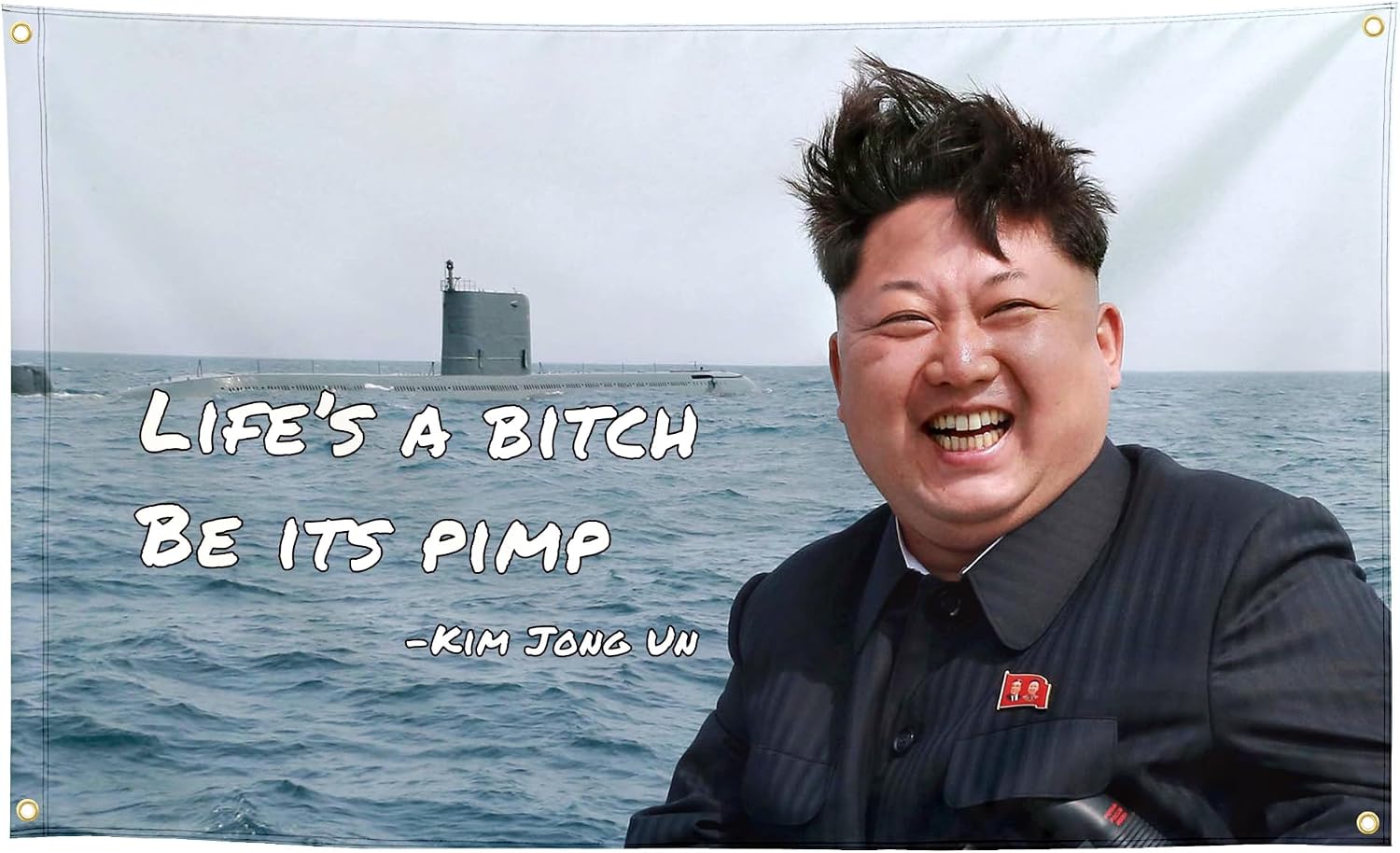 Pimp Banner Amazon.com : Dekorbay Be Its Pimp Funny Quote Flags Cool Meme Flags ...