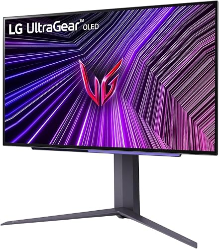 LG Ultragear™ 27GS95QE-B Ecran PC Gaming 27" - Dalle OLED 2560x1440, 0.03 ms GtG 240Hz, DisplayHDR™ TrueBlack 400, DCI-P3 98.5%, AMD FreeSync Premium Pro, Compatible NVIDIA G-Sync, HDMI 2.1 - 9
