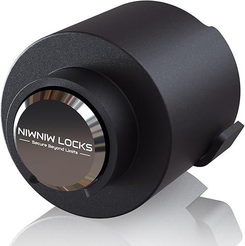 Cerradura de Enganche de Remolque de Servicio Pesado de 2-516" - Acoplador de Bola y Cadenas de Seguridad Anti-Robo, RV de ViajeCámper