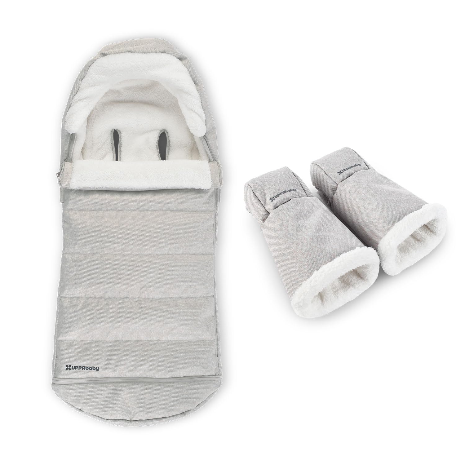 UPPAbaby Cozy Bundle, Includes CozyGanoosh and CozyHandmuff, Easily Attaches to Stroller, Ultra-Plush, Weather-Proof – Savannah (Pearl Gray Jacquard) UPPAbaby Cozy Bundle, Includes CozyGanoosh and CozyHandmuff, Easily Attaches to Stroller, Ultra-Plush, Weather-Proof – Savannah (Pearl Gray Jacquard)