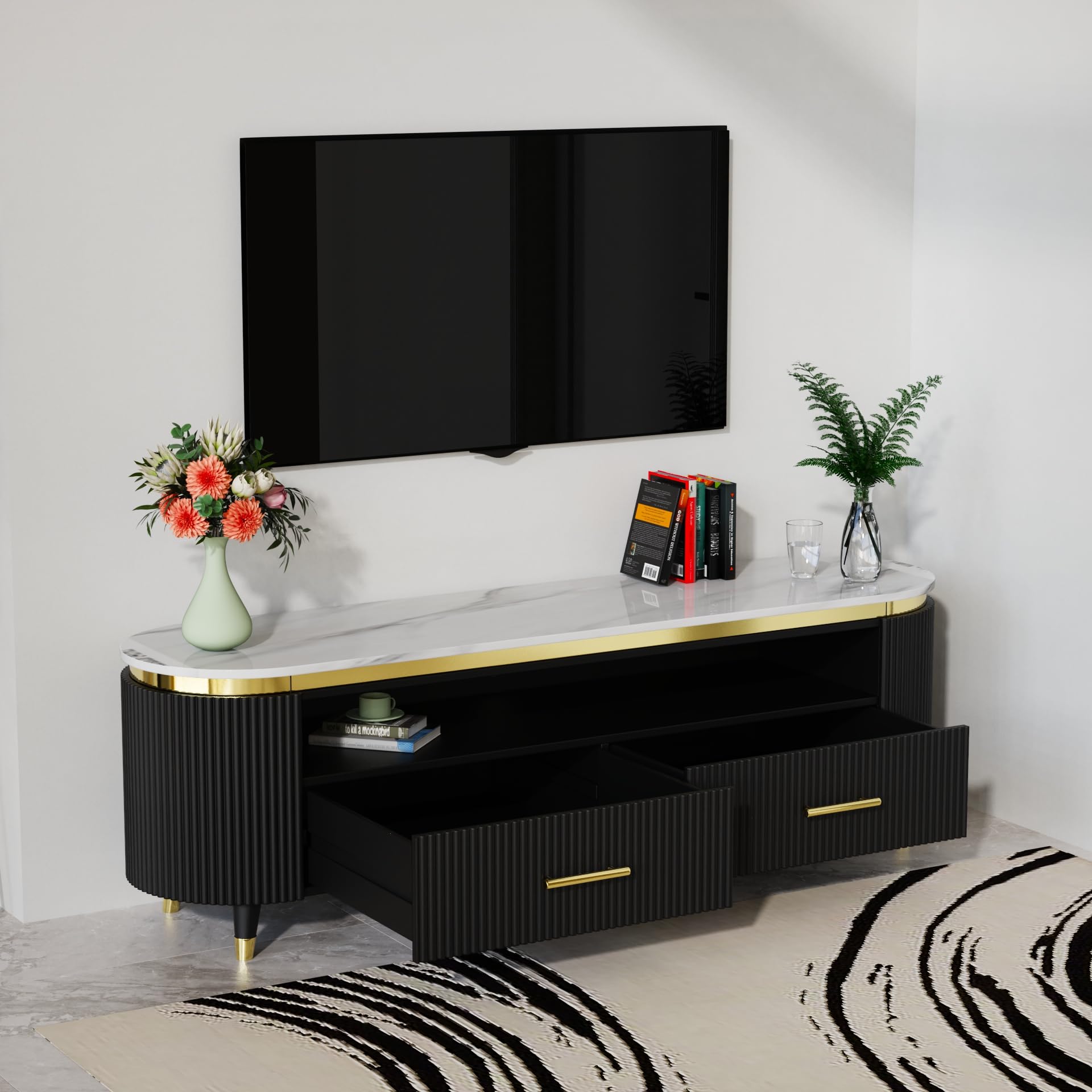 SV Handicraft Free Standing TV Unit-image-35