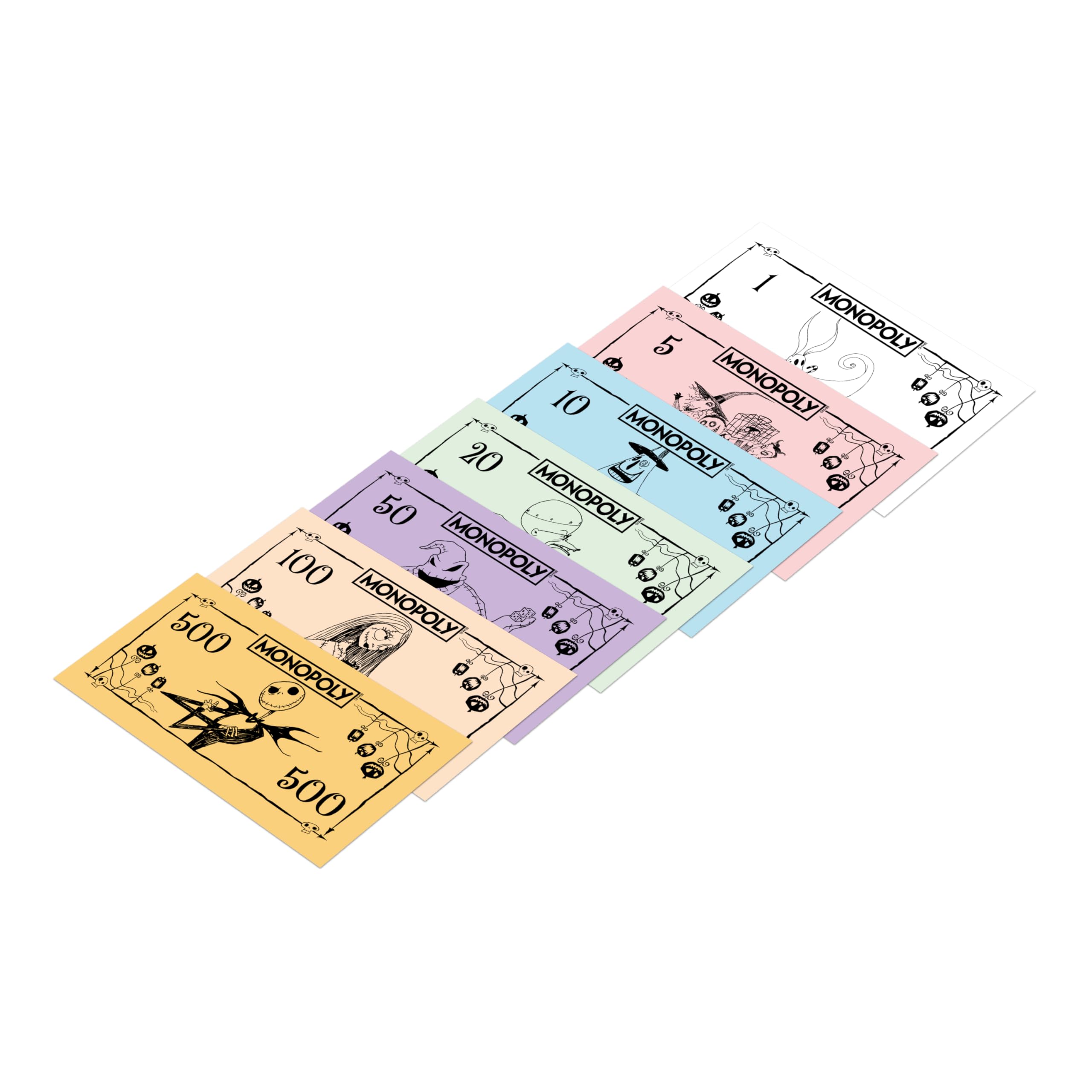 Winning Moves Monopoly - La Notte Before Christmas: Giochi da Tavolo per 2-6 Giocatori, Età 8+