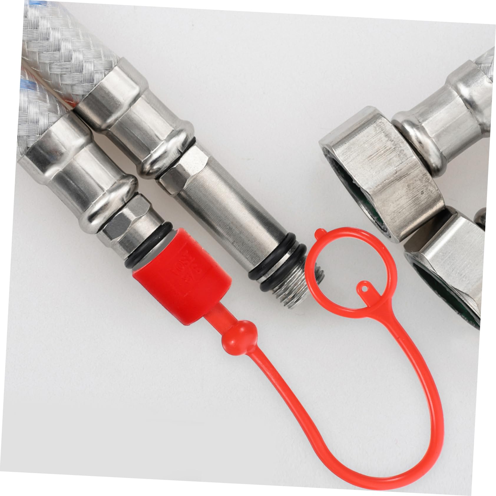 CLISPEED 8 Stück Hydraulische Gelenkkappen Kupplungs Staubabdeckungen Hydraulische Teile Kupplung Staubstecker Kupplungskappe Kappen