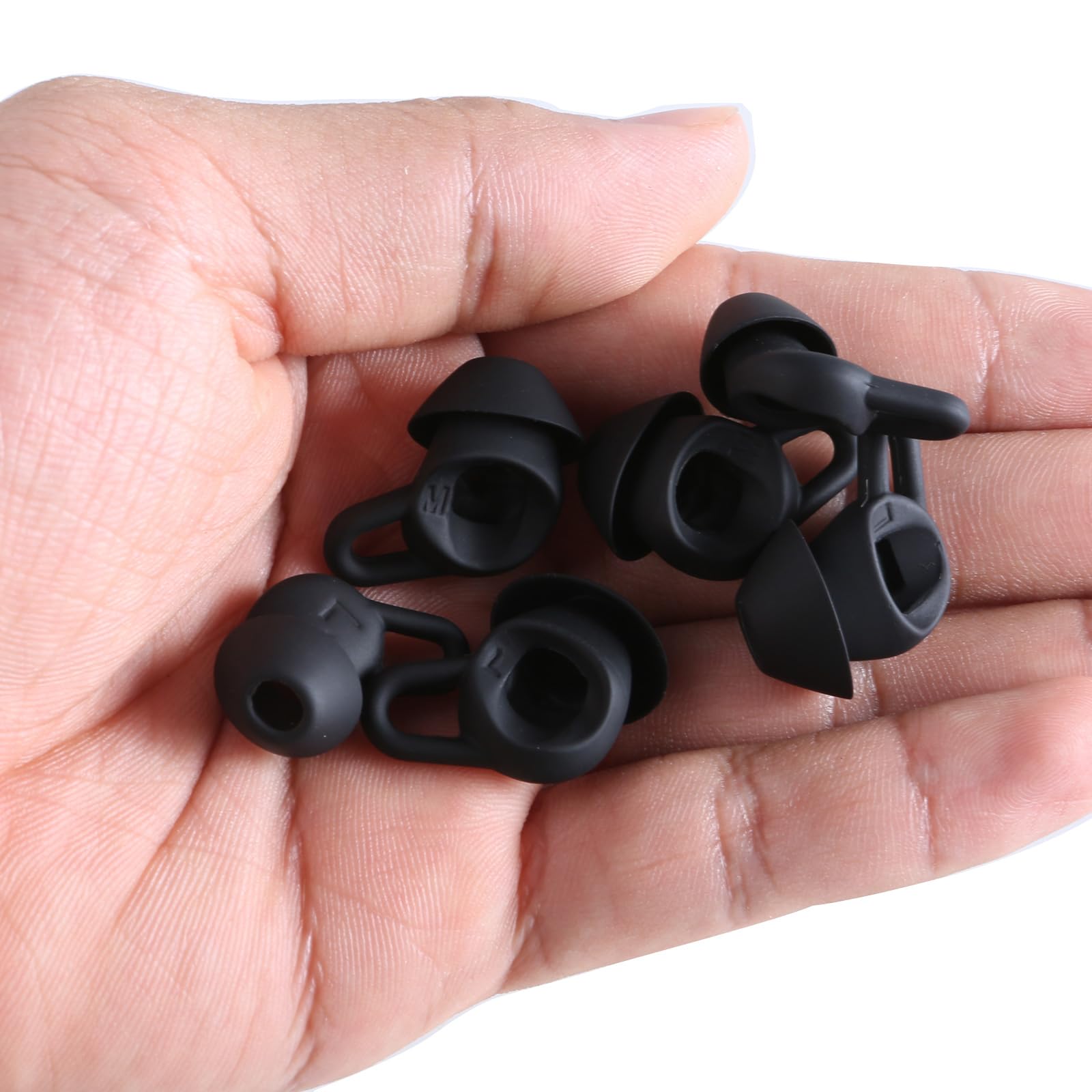 1 juego de tapones de silicona para auriculares Freelace Pro2, almohadillas protectoras de silicona para aislamiento de ruido