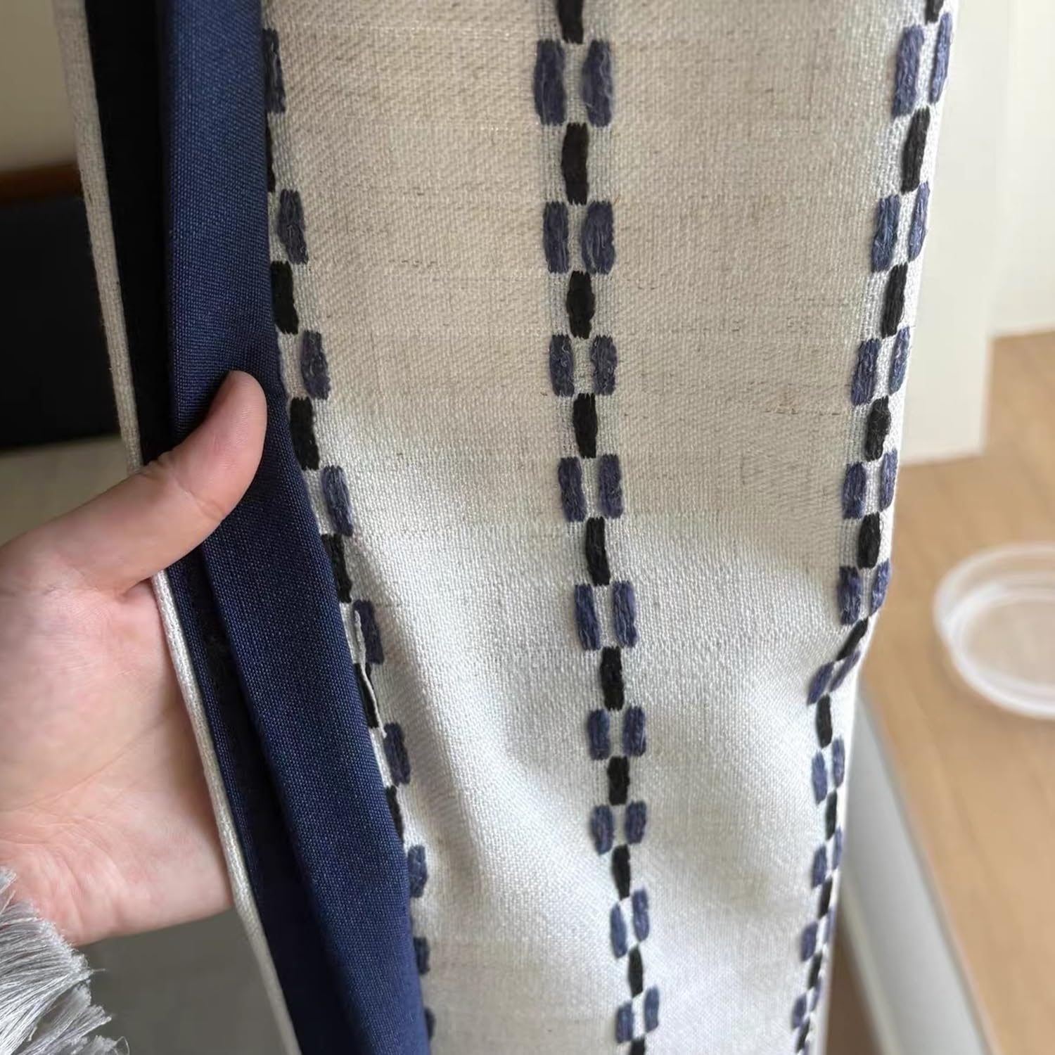 Zasłony W Stylu Boho O Lnianym Wyglądzie