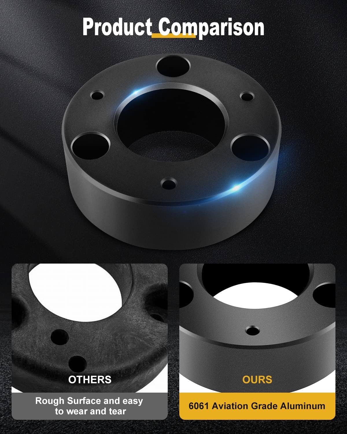 Suspension Lift for Colorado Leveling Lift Kit 2 inch Front Fit for Chevrolet Colorado LT 2.5 L 2021 Strut Spacers