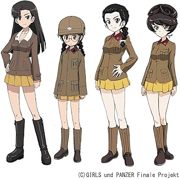 Amazon | プラッツ ガールズ&パンツァー最終章 知波単学園