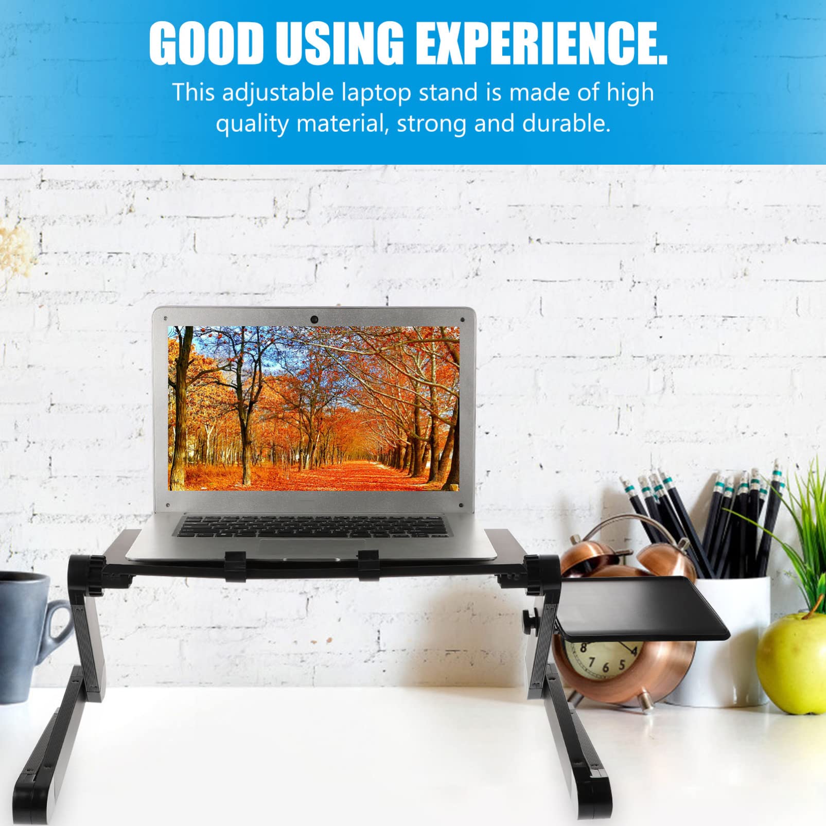 Veemoon Rialzo Laptop Lega Di Alluminio Con Ventilazione Supporto Pieghevole Ergonomico Per Notebook Per Uso Domestico e Ufficio