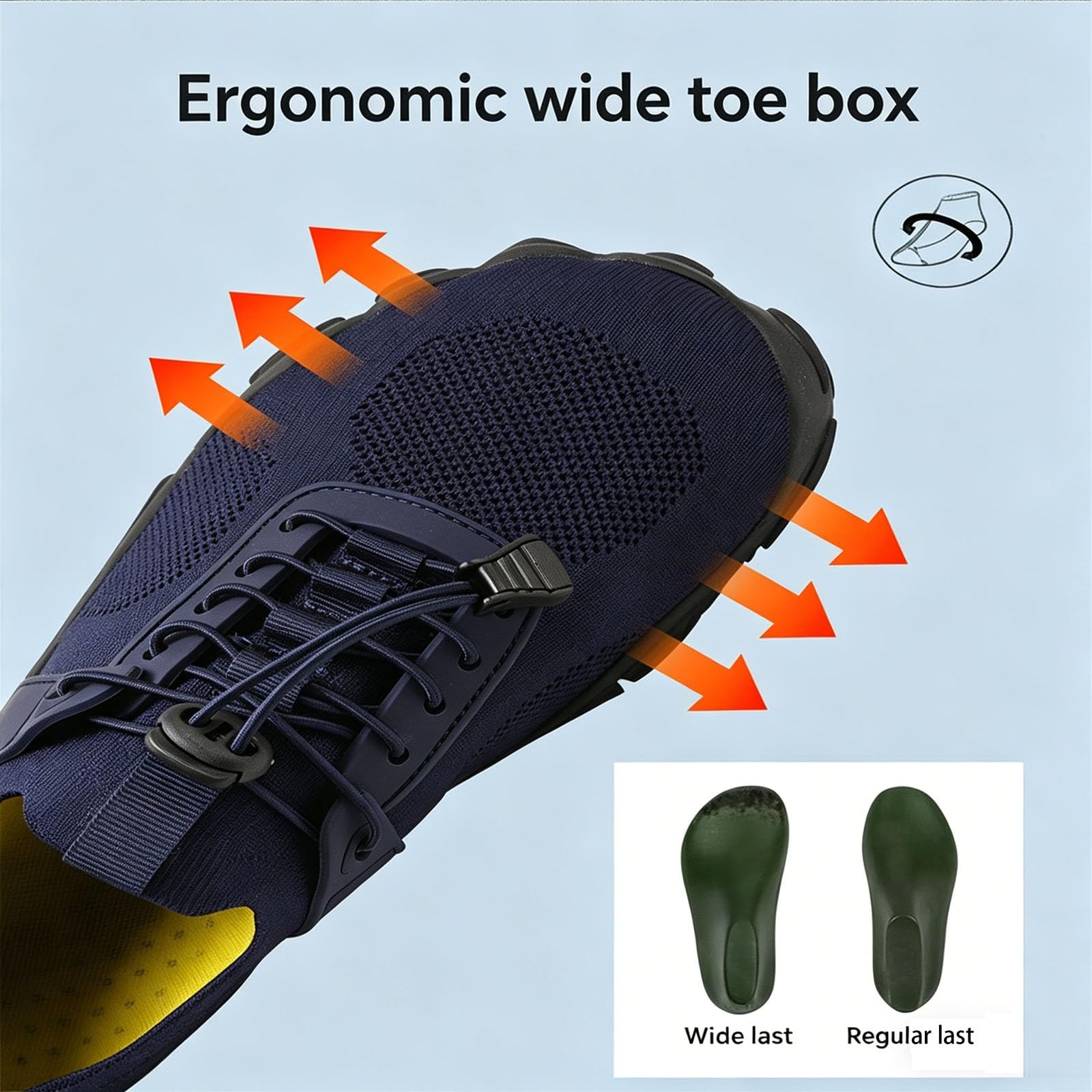 Scarpe Da Scoglio In Maglia Traspiranti Escursionismo Barefoot Shoes