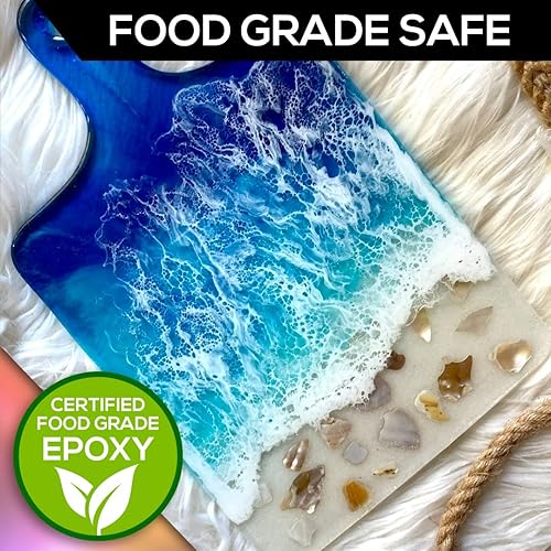 Miniatura 9 de FGCI SUPERCLEAR - Kit de resina epoxi de 2 galones para fundición de resina resina artística polvo de pigmento de mica en polvo mesas de río mesas