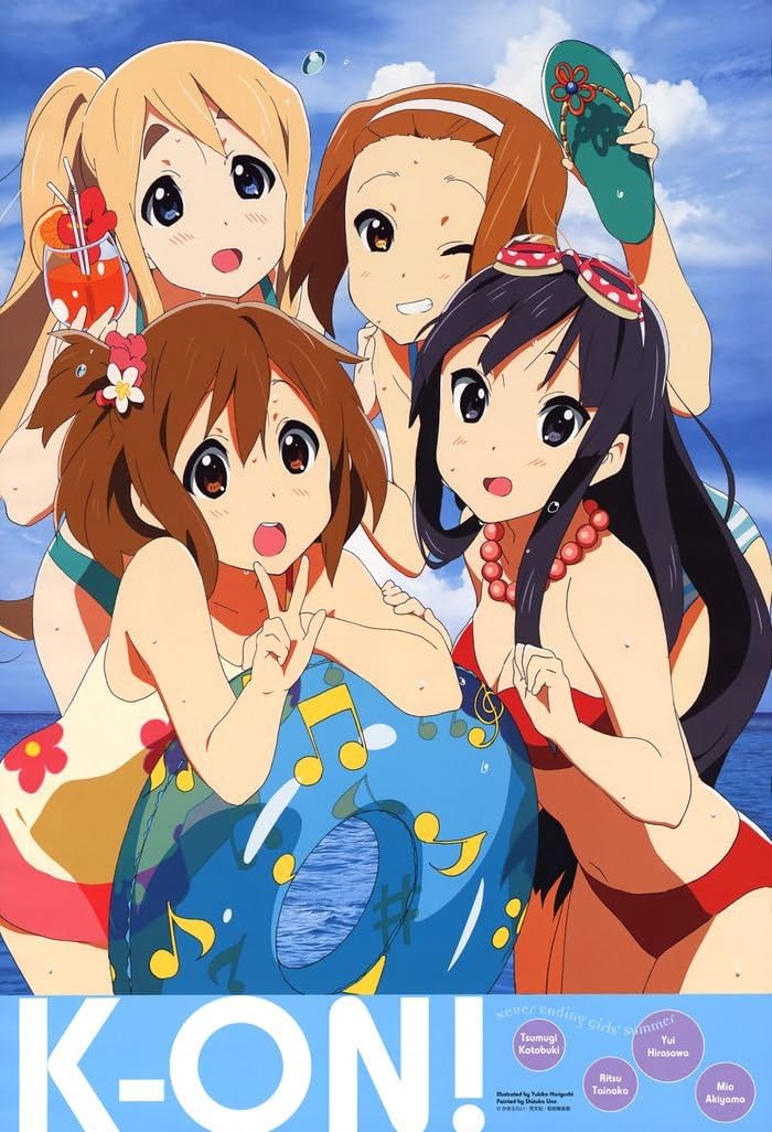 K ON Anime 1 Customized 14x21 inch Silk Print Poster/WallPaper Great Gift