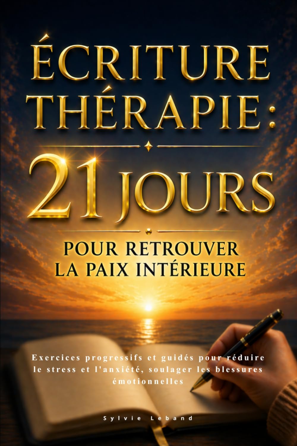 Écriture thérapie : 21 jours pour retrouver la paix intérieure: Exercices progressifs et guidés pour réduire le stress, l'anxiété et guérir les blessures émotionnelles