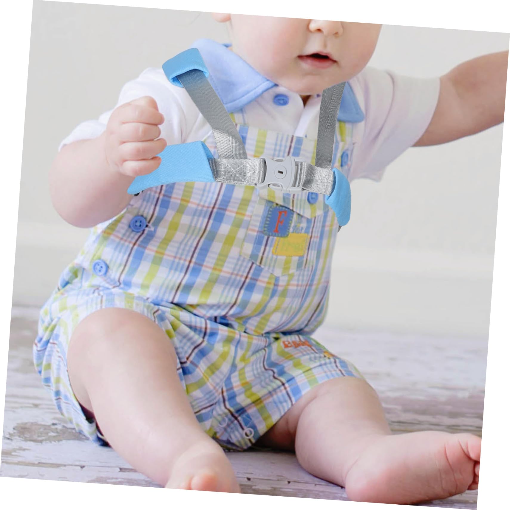 VICASKY 5pezzi Guinzaglio Sicurezza Per Imbracatura Antiperdite Accessorio Pratico Per Passeggiate e Stroller Per Piccoli Blu