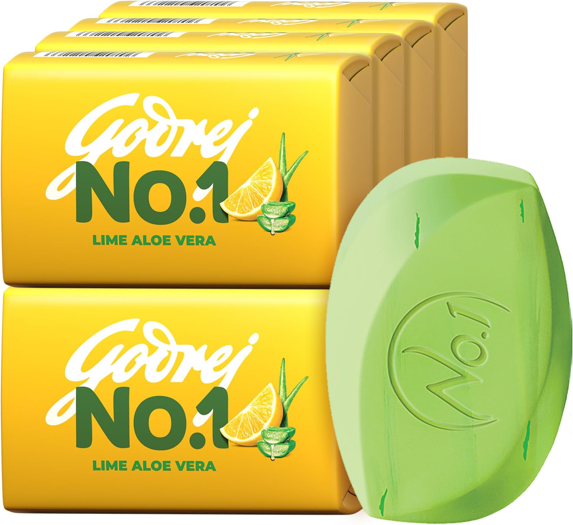 Lime & Aloe Vera – Pack of 9 (150g each) | Soaps For Bath | Long-Lasting Fragrance