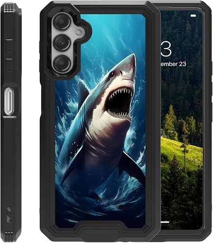 CAPAUNVDA Case for Samsung Galaxy A15 5G,Enhanced Camera Protection,Military-Gra