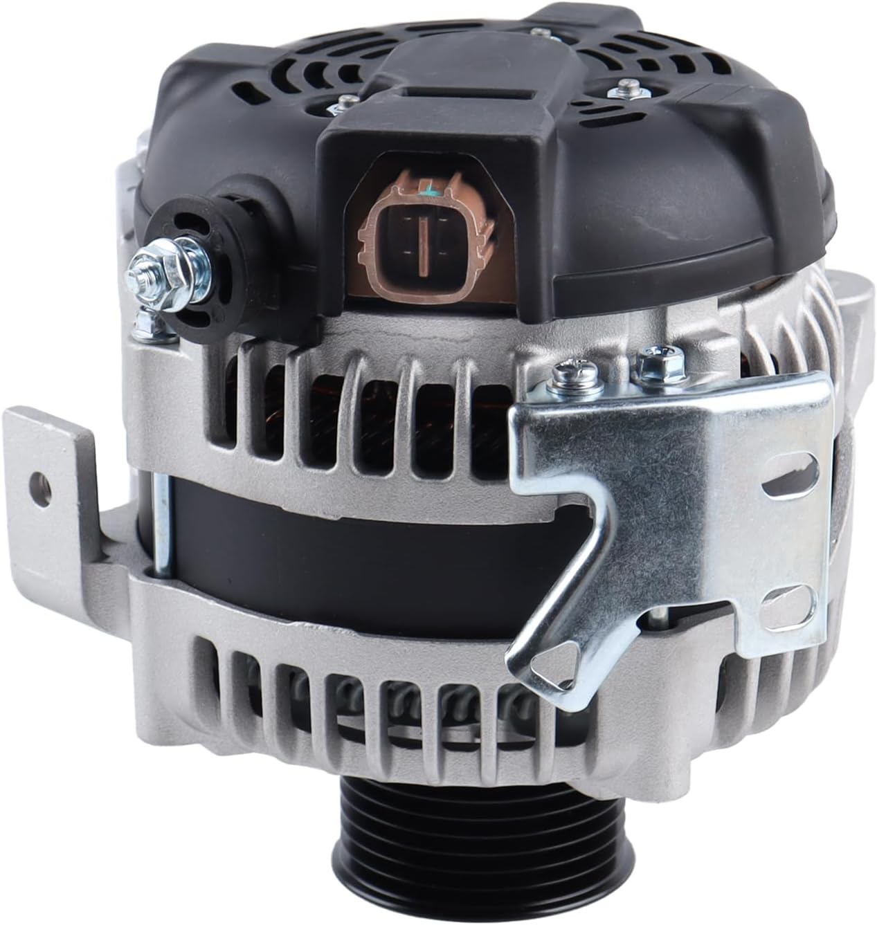 FEIDKS Alternator Compatible with Toyota Camry 04-06, Highlander 04-07, Solara 04-08 & Scion tC 05-10, L4 2.4L, Replace# 1042103880 270600H100