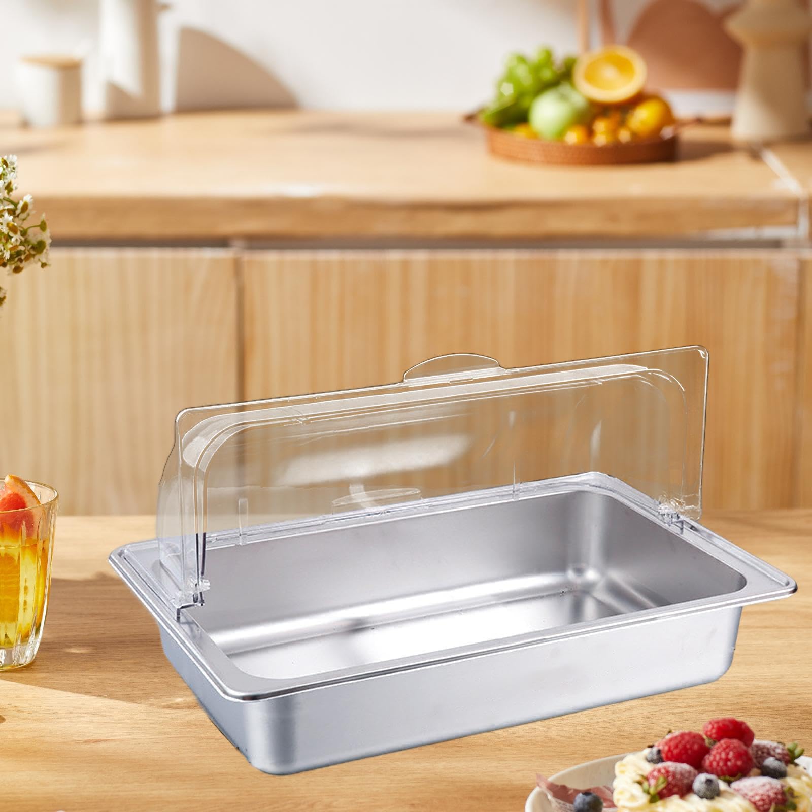 Juego de Calentadores de Comida para Buffet Juego de Calentadores de Comida para Buffet Juego de Buffet para Bodas Y Cocinas Bandeja de Comida Comedor