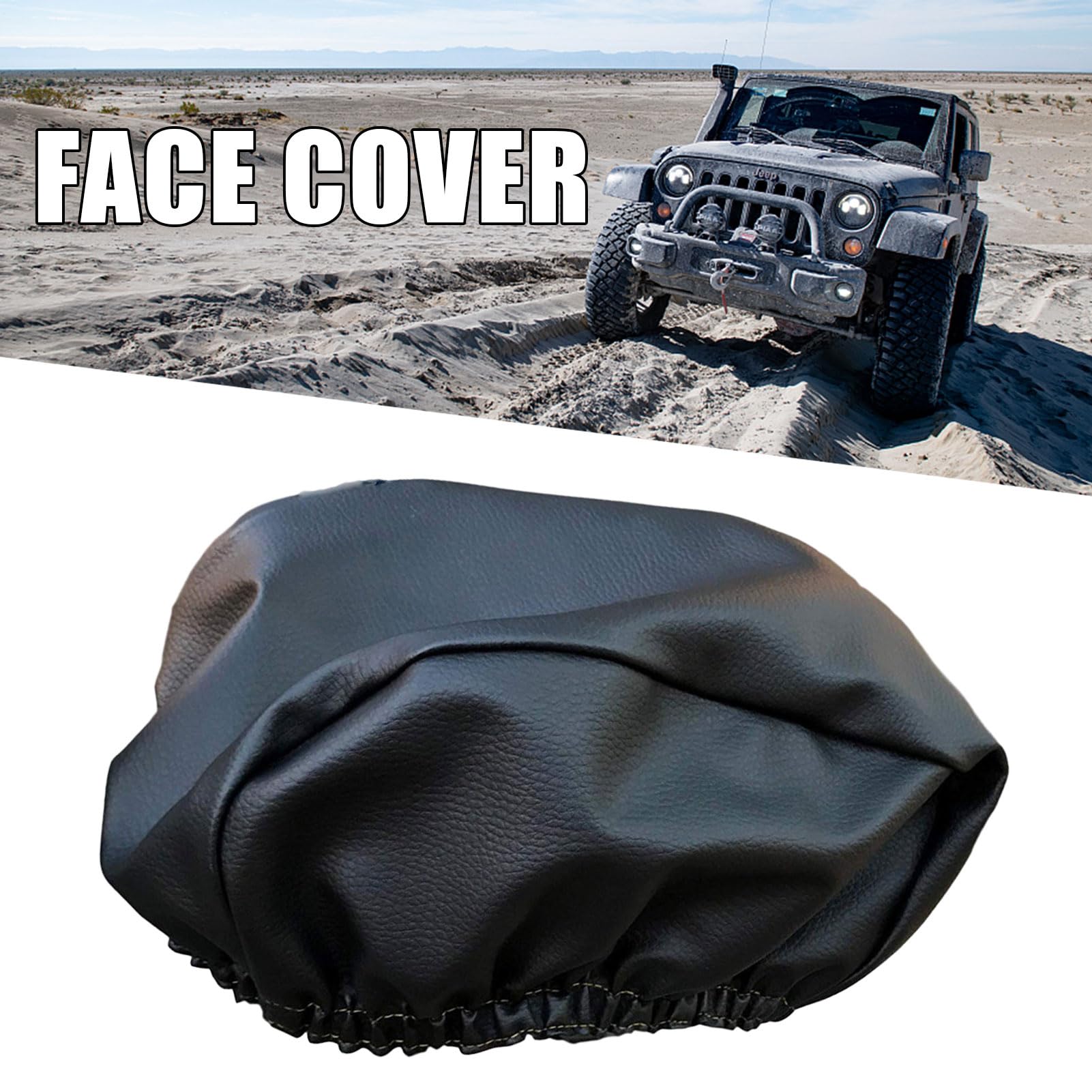 Copertura Per Verricello - Guardia Per Auto Heavy Duty, Protezione Antipolvere All'aperto | Scudo Impermeabile Per Tutte Le Meteo, Protezione Per Verricello Elettrico Resistente Con Accesso