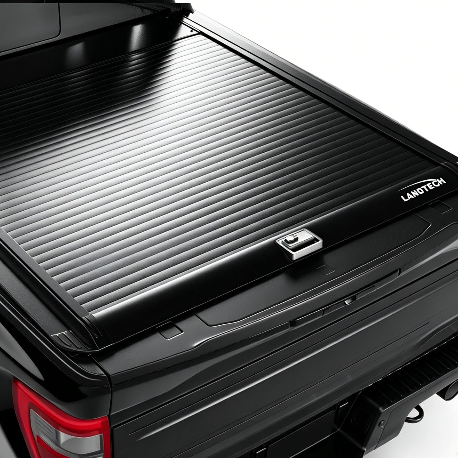 Photo 1 of 5FT Retractable Truck Bed Hard Tonneau Cover Aluminum for 2013-2023 Toyota Tacoma (60.5?) Password Lock