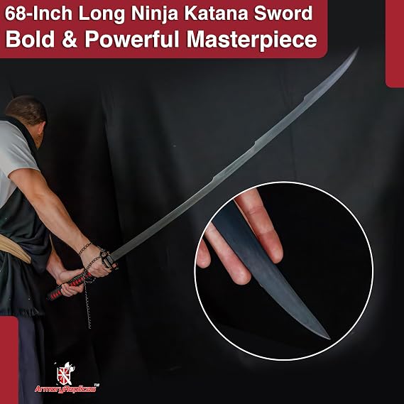 Armory ReplicasTM Decorative Anime & Samurai Swords Collection Carbon Steel & Stainless Steel Display Katanas