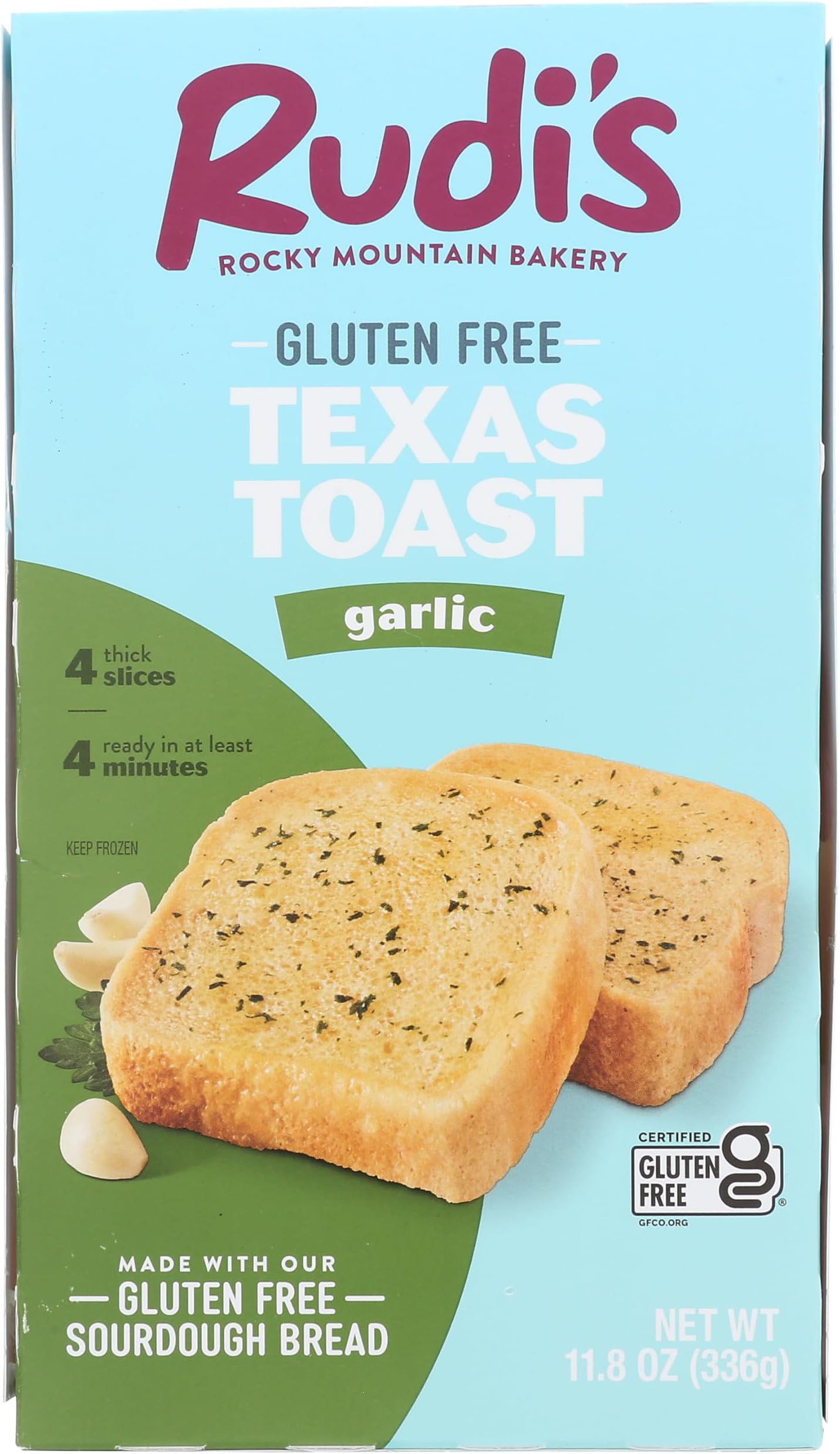 RUDIS BAKERY Garlic Texas Toast, 11.8 OZ