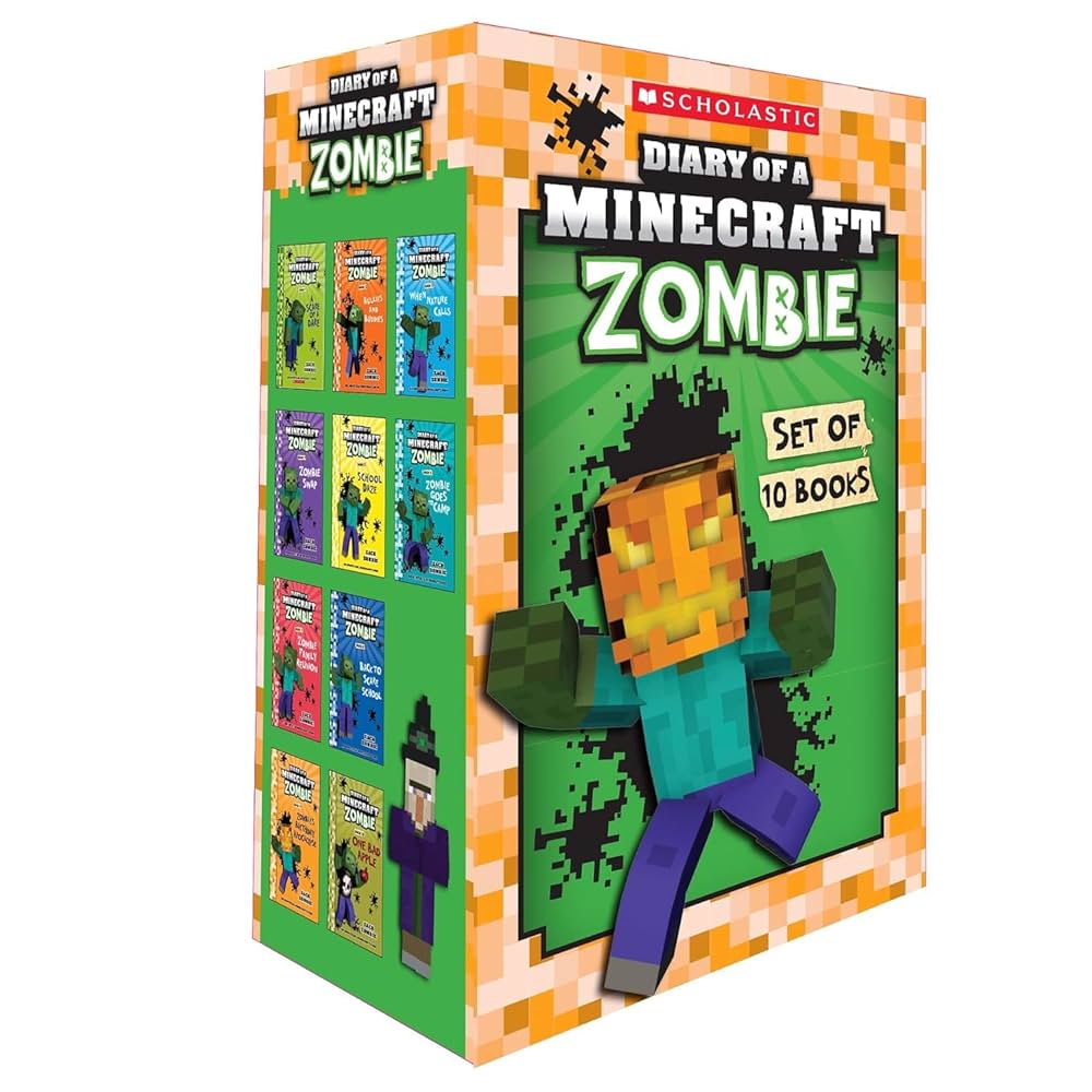 Diary Of A Minecraft Zombie Box Set (Books 1 to 10) : Zack