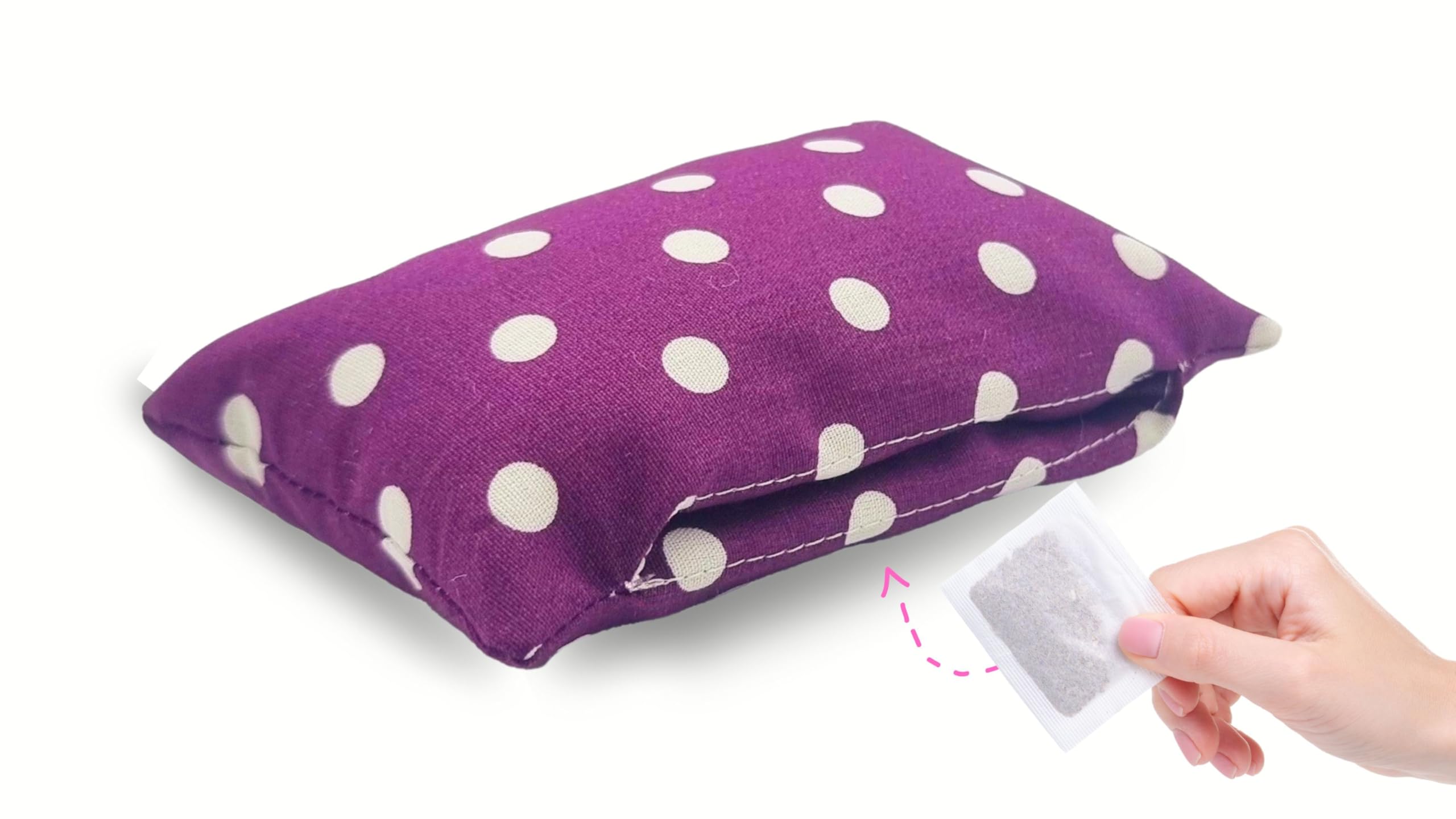 SNOOZYCAT 2 Cat Cushions + 14 Refill Pads Pure Valerian - Handmade Cat Toy, Oeko-Tex Cotton, Refillable & Natural - Image 2