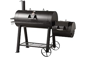 Char-Griller 8125 Competition Pro Charcoal Grill, Black