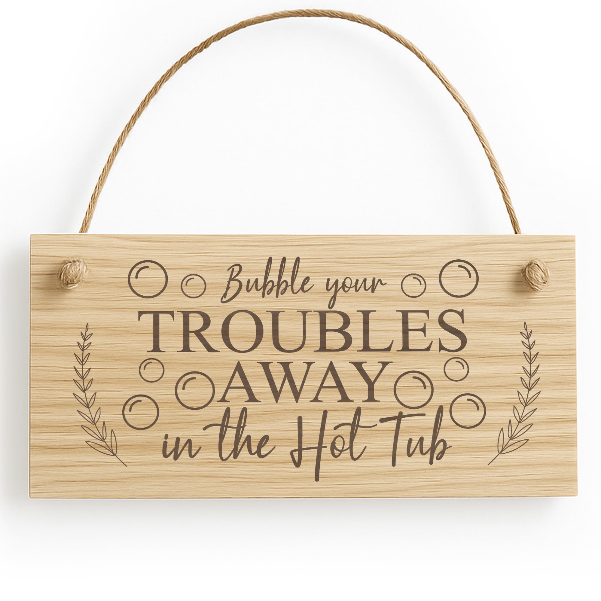Red Ocean Hot Tub Signs And Plaques Engraved Wood Sign Garden Pool Shed Sign Hot Tub Accessories