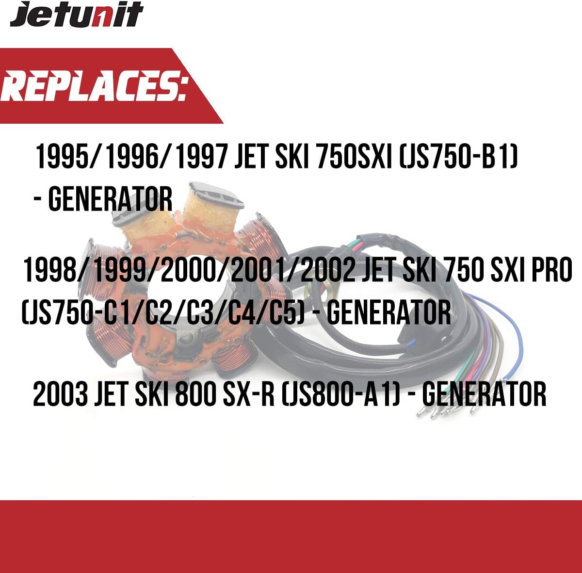 Stator 21003-3732 750 SXI/SXI PRO /800 SX-R 1995 1996 1997 1998 1999 2000 2001 2002 2003