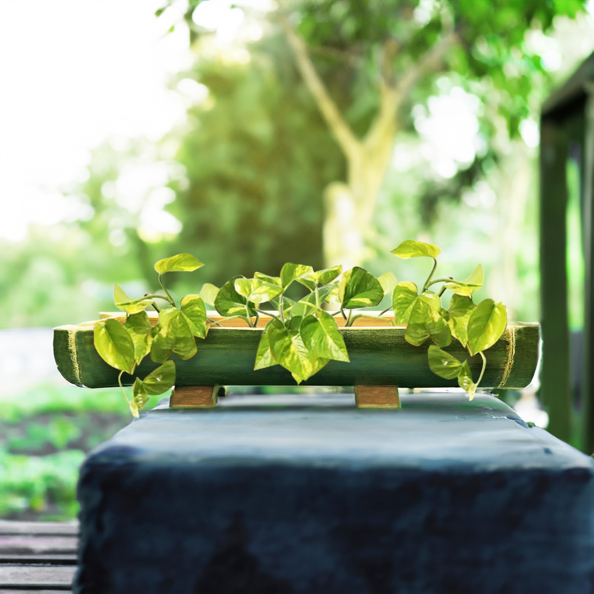 See full amazon price history chart for Gachwala Premium Bamboo Planter with Stand,Hand Crafted Bamboo Planter for Home Decor & Gardening, Design for Indoor Plants and Herbs, Bamboo Bird Feeder (Horizontal 20 Inches in Length)-B-17 Gachwala Premium Bamboo Planter with Stand,Hand Crafted Bamboo Planter for Home Decor & Gardening, Design for Indoor Plants and Herbs, Bamboo Bird Feeder (Horizontal 20 Inches in Length)-B-17 (B0CWS1Q8LW) Amazon Price History, Amazon Price Tracker