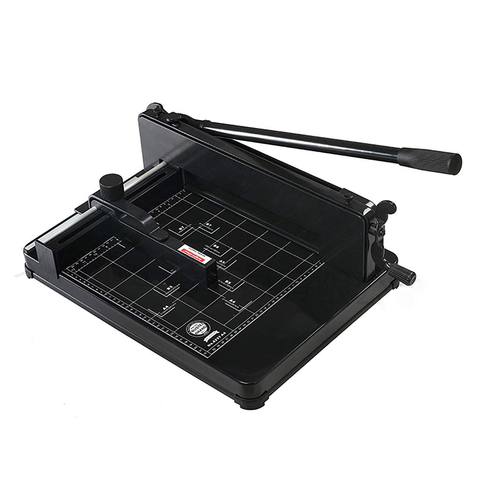 Taglierina per Carta A Strati Spessi Taglierina per Carta A Strati Spessi A4 Taglierina per Carta Resistente A Ghigliottina (Nero 39.5X65X32Cm) (Nero 39.5X65X32Cm)